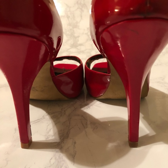 Jessica Simpson Red Patent Leather Pumps 👠💋❤️ - Picture 5 of 8
